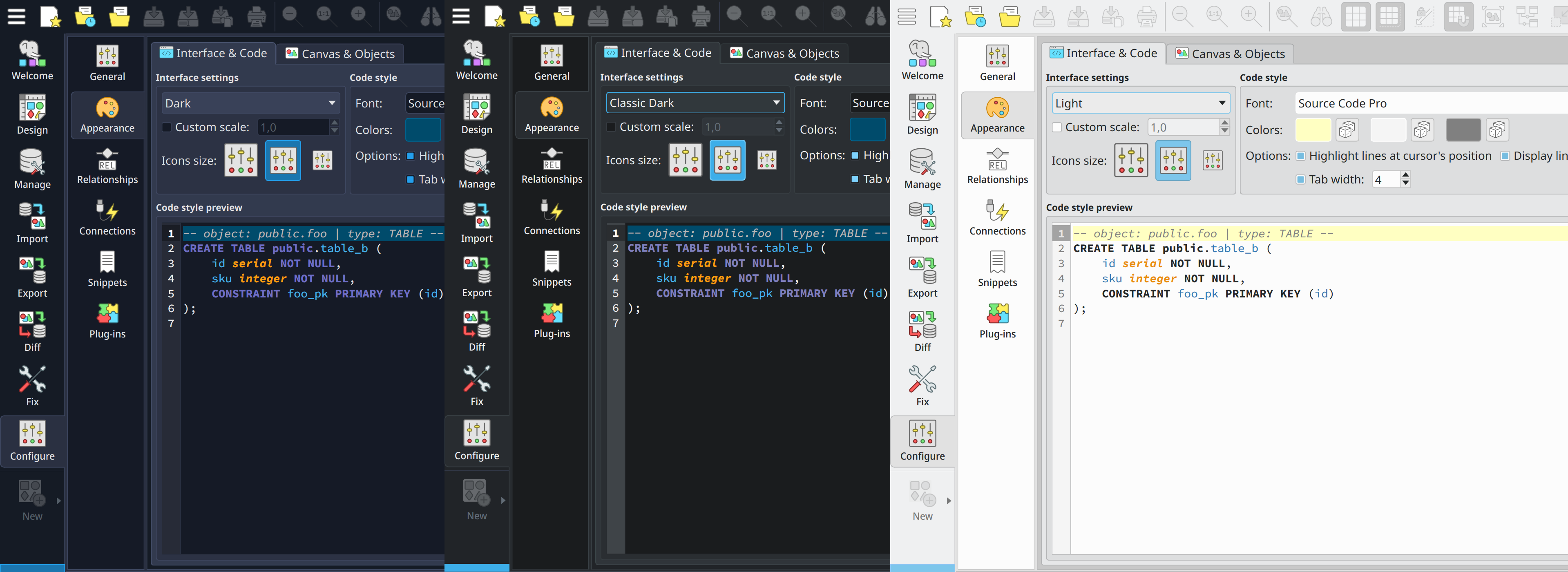 Fully customizable UI