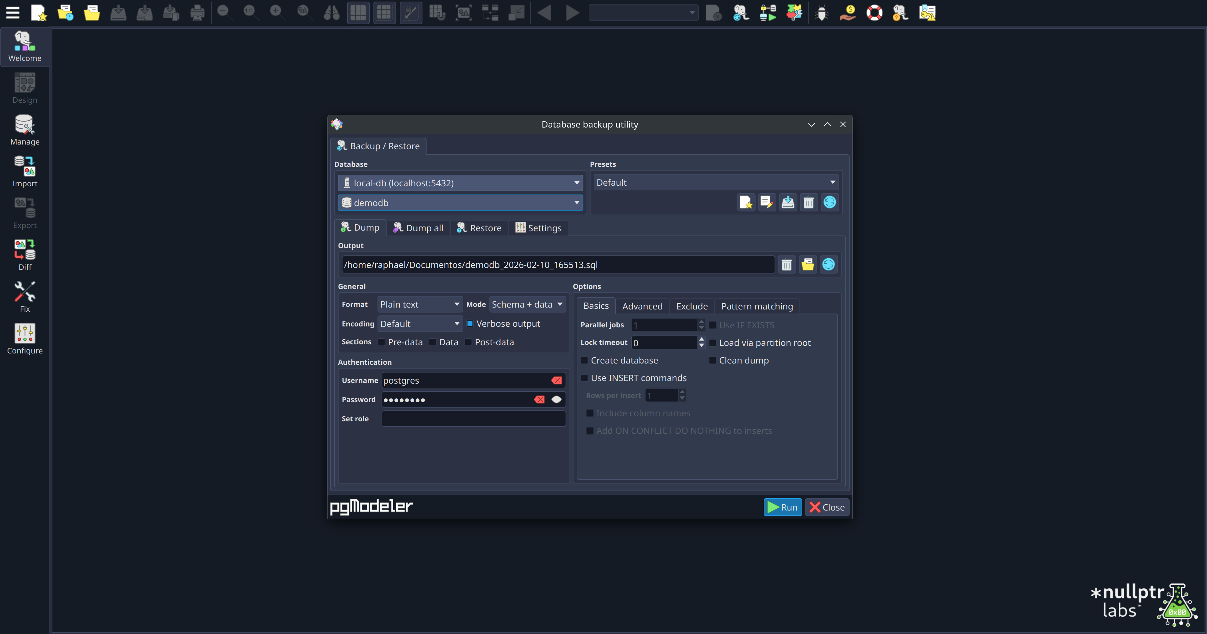 Screenshots | pgModeler - PostgreSQL Database Modeler