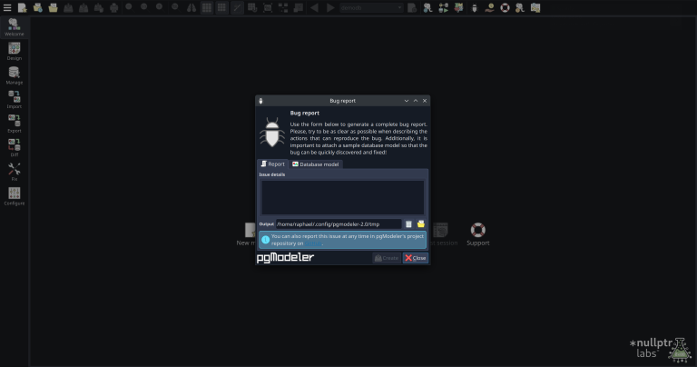 Found a nasty bug? Report it and help to improve the tool.