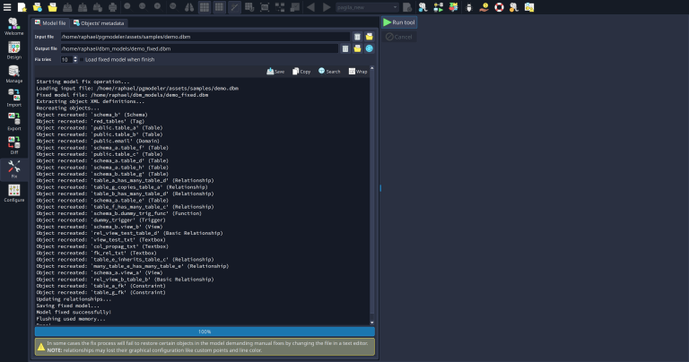 Have a broken model? Don