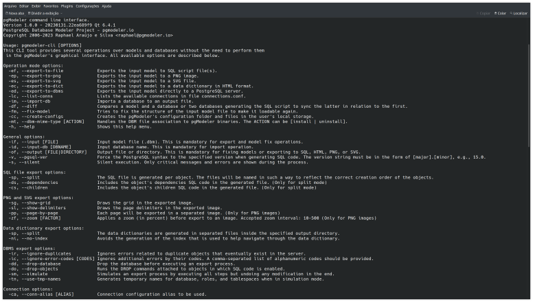 Use the command line interface to perform several operations without needing the GUI.